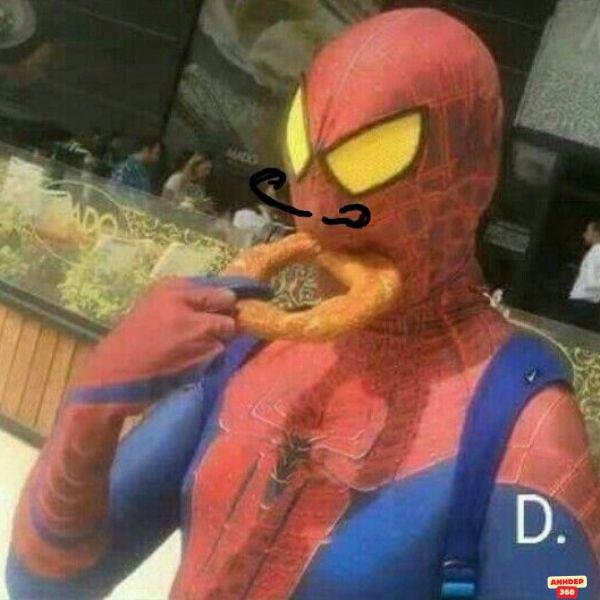 hình ảnh meme người nhện troll