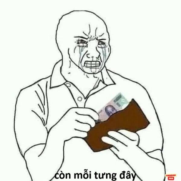 hình chế meme tiền bá đạo