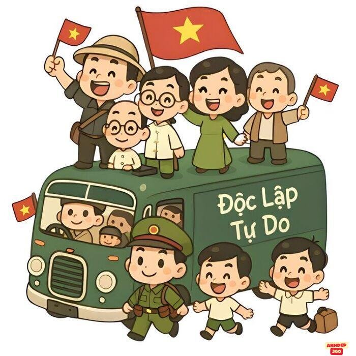 hình chibi bộ đội việt nam ngầu nhất