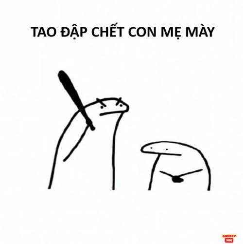 hình meme đánh nhau