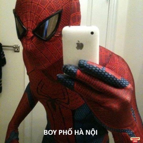 hình meme người nhện troll