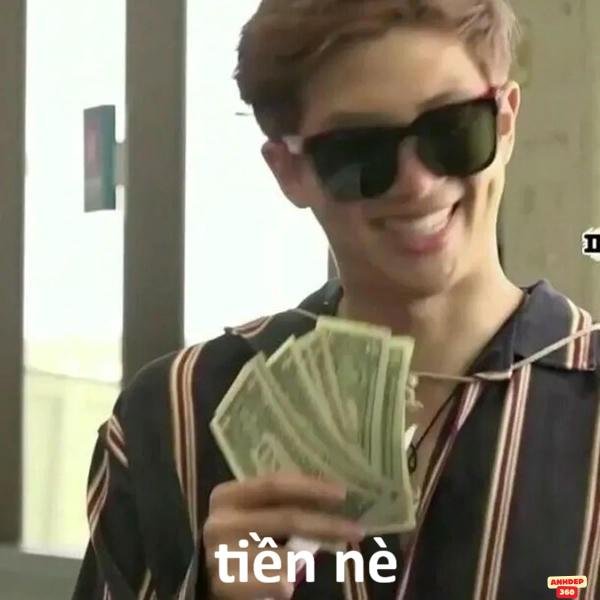 hình meme tiền độc đáo
