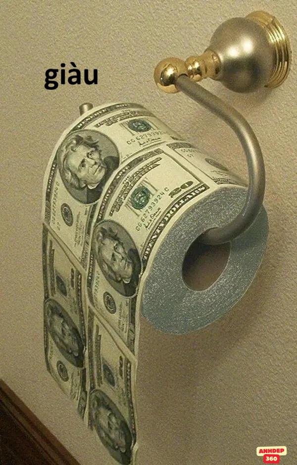 hình meme tiền ngộ nghĩnh hài hước