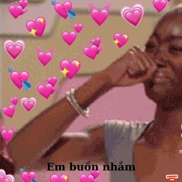 hình meme trái tim bựa