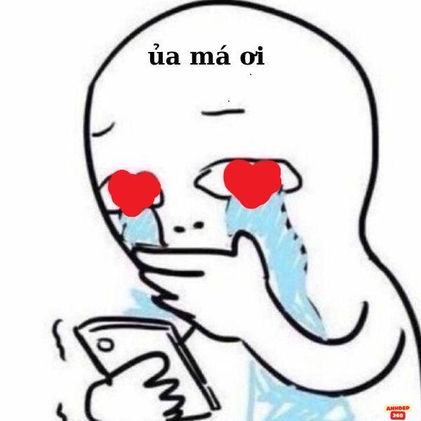 hình meme trái tim cực hài