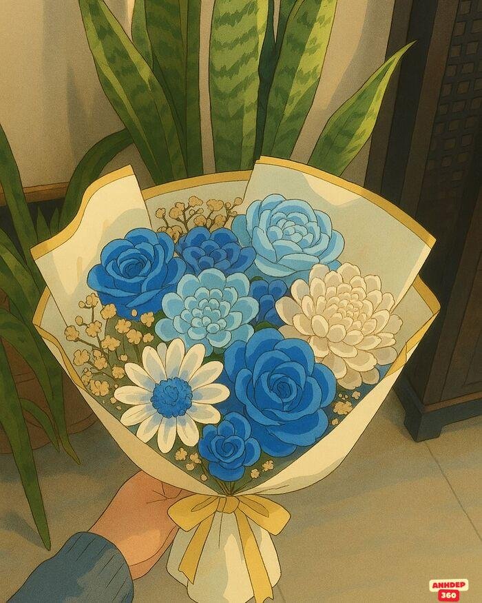 hoa chibi cực xinh