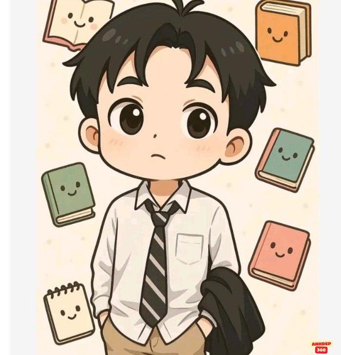 học sinh chibi cool