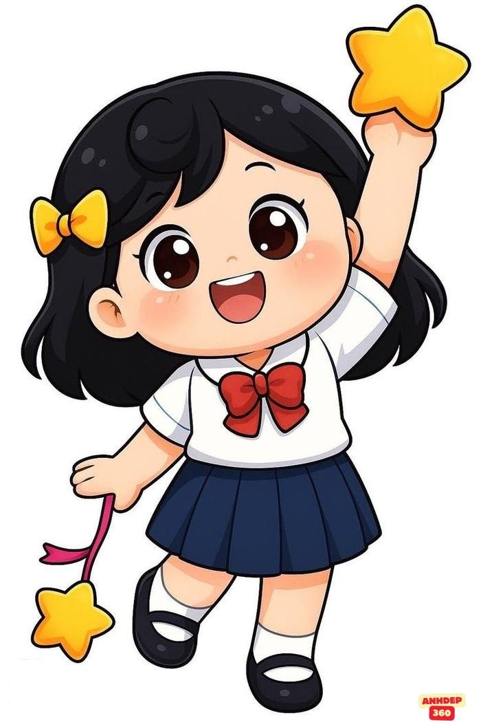 học sinh chibi đẹp