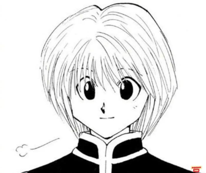 kurapika đen trắng