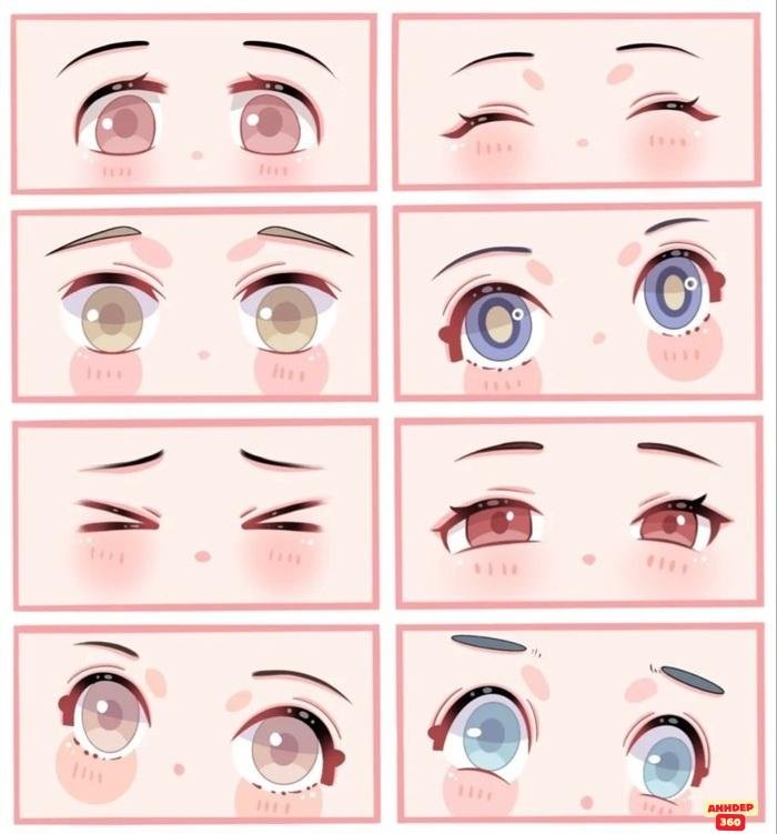 mắt chibi cực đẹp