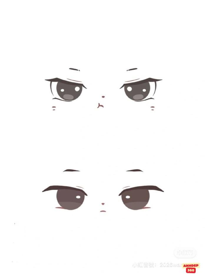 150+ Ảnh mắt chibi đẹp nhất mọi thời đại