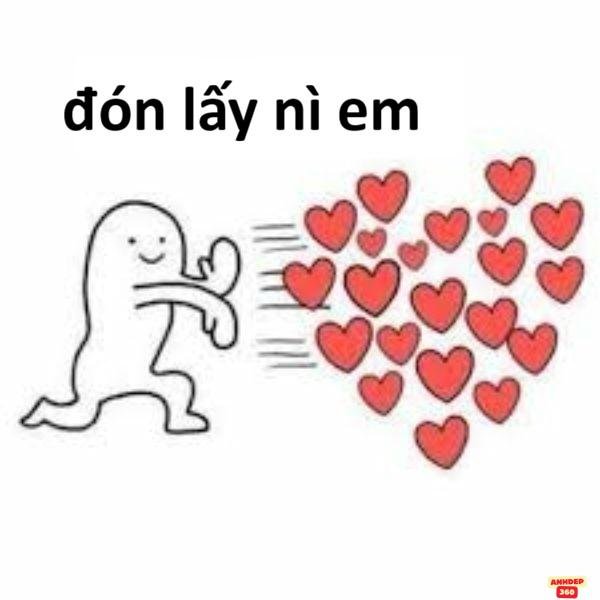 meme bắn tim bựa