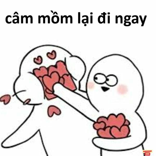 meme bắn tim cực hài
