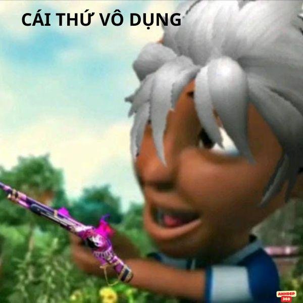 meme cầm súng bắn