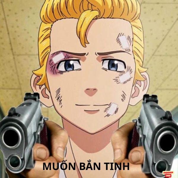 meme cầm súng hd