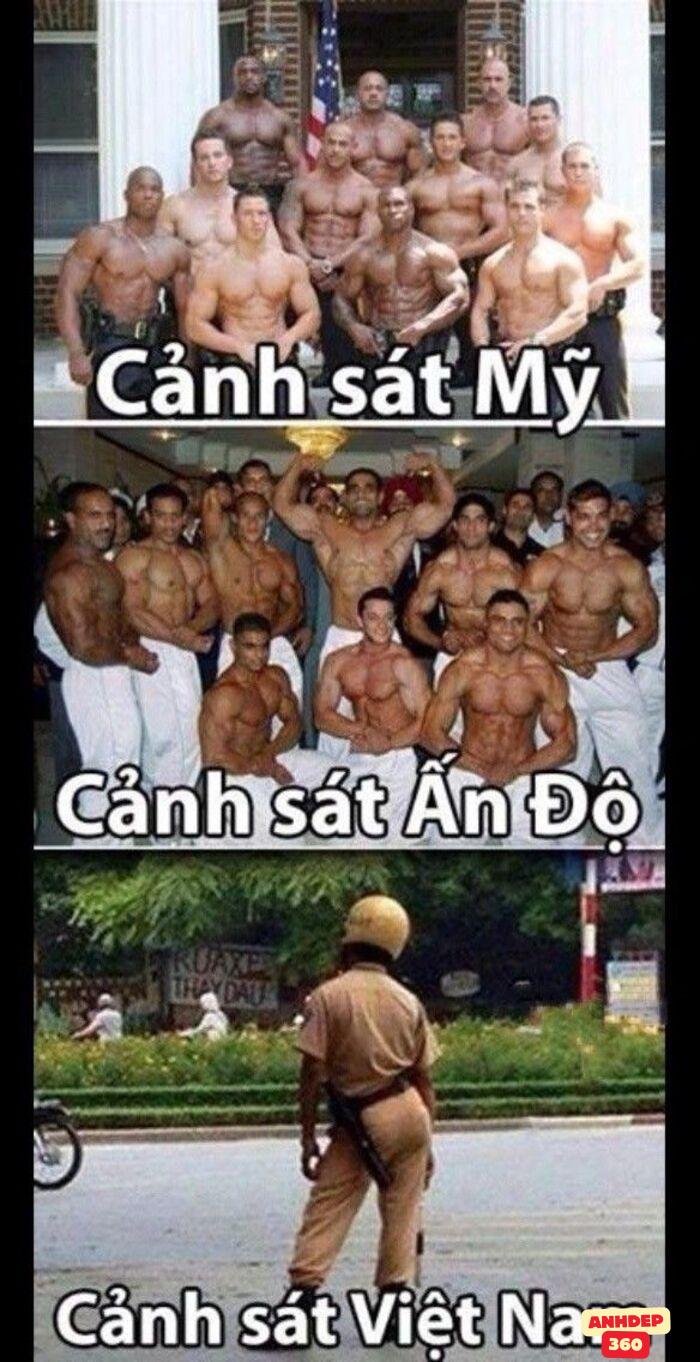 meme công an chế