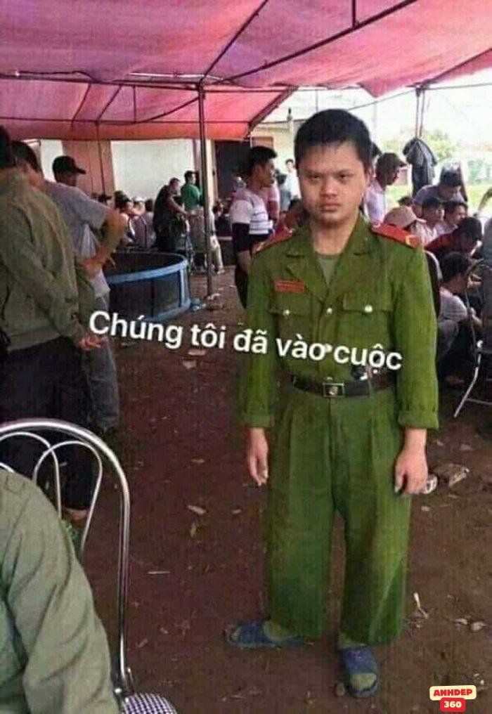 meme công an nhây