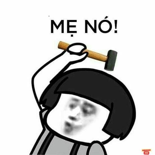 meme đánh nhau mẹ nó