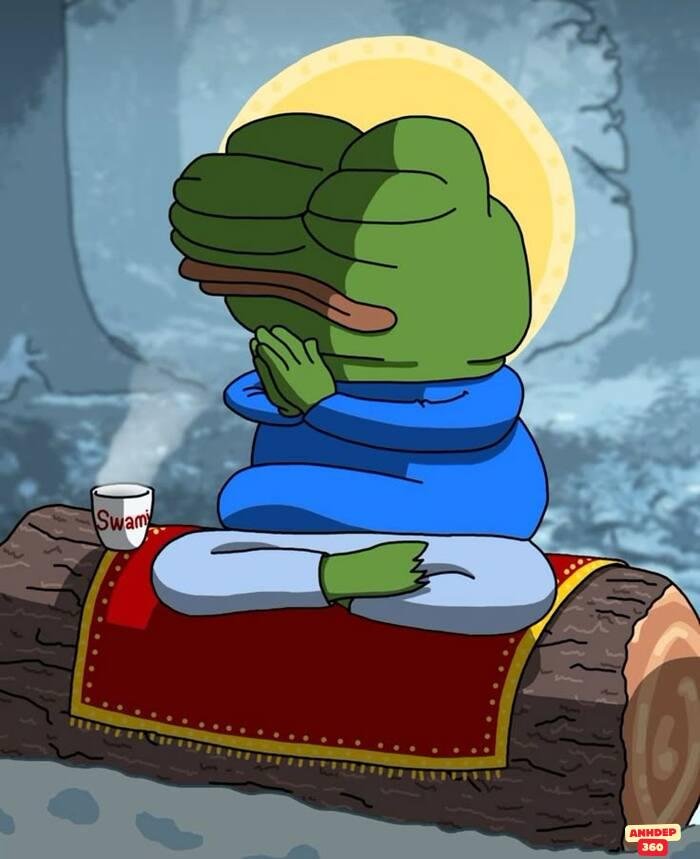 meme ếch hài chế