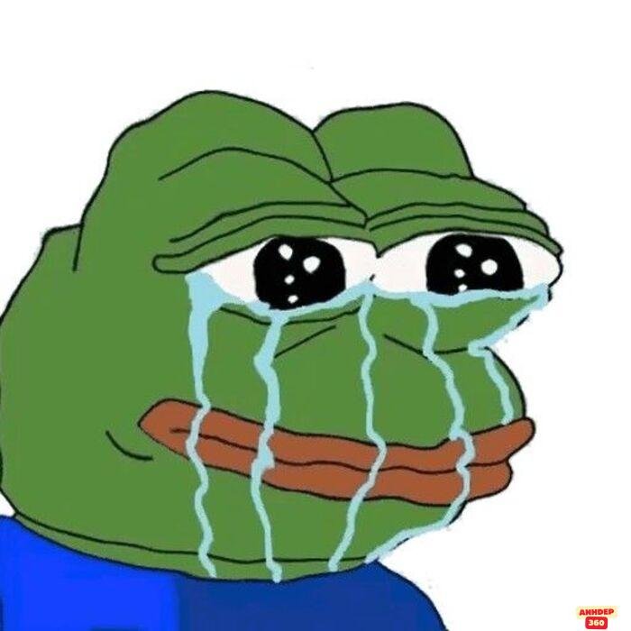 meme ếch khóc