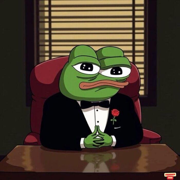 meme ếch sếp