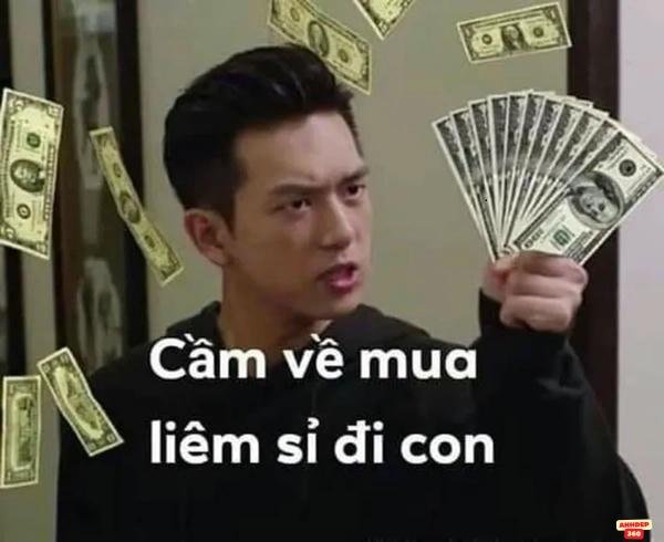 meme hài hước về tiền nong