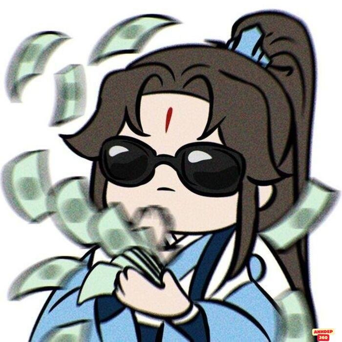 meme hết tiền siêu dễ thương