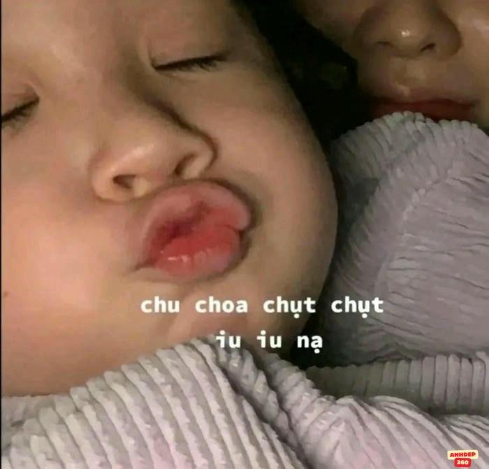 meme hôn chu moa chụt chụt