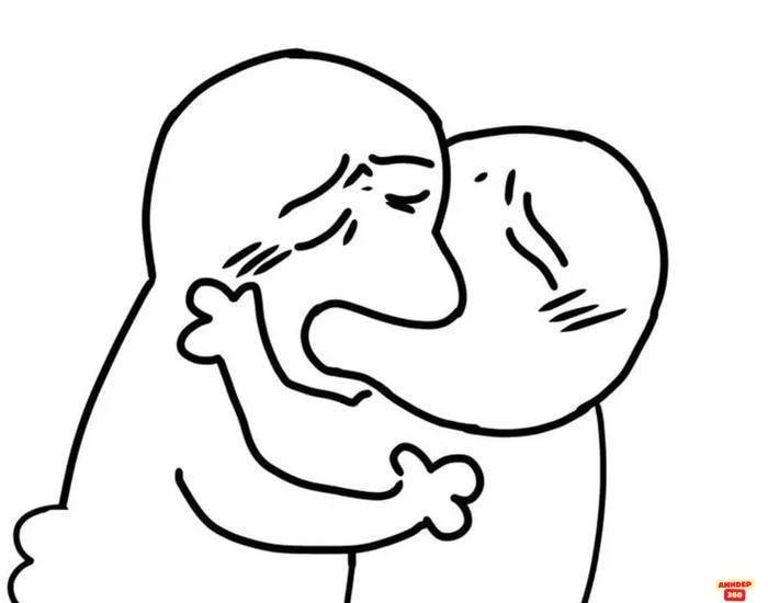 meme hôn đằm thắm