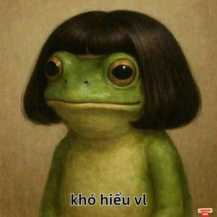 meme khó hiểu ếch