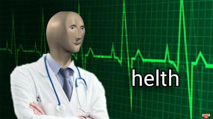 meme man helth