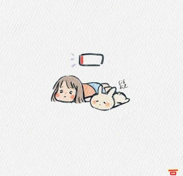 meme mệt mỏi hết pinn