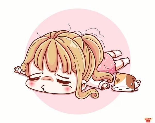 meme mệt mỏi ngủ