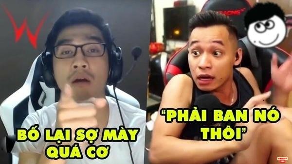 meme nhân vật game sợ quá