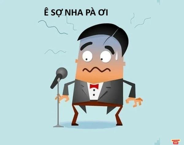 meme nhân vật hoạt hình sợ quá