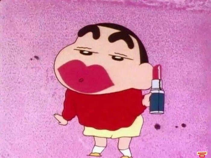 meme nụ hôn của shin