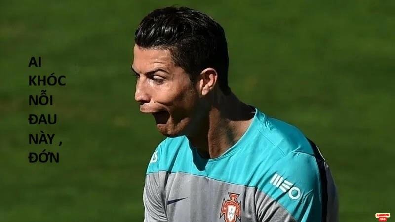 meme ronaldo chi tiết cực hài