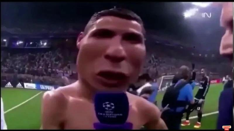 meme ronaldo hoàn hảo cực bựa
