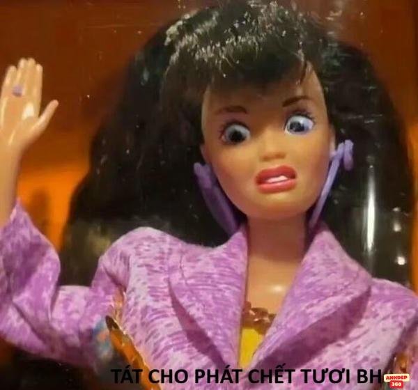 meme sợ hãi barbie