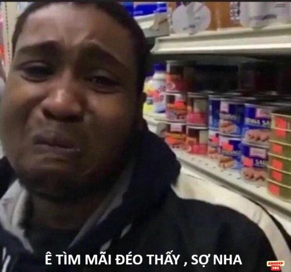 meme sợ hãi siêu hài