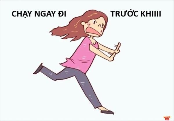 meme sợ quá ngộ nghĩnh