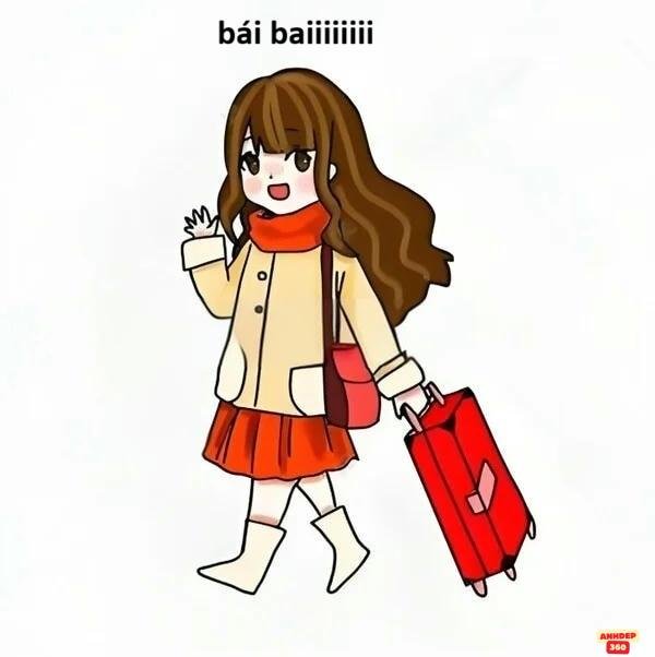 meme tạm biệt chi tiết cực hài