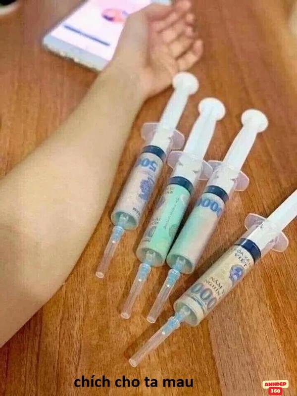 meme tiền hài hước vui nhộn