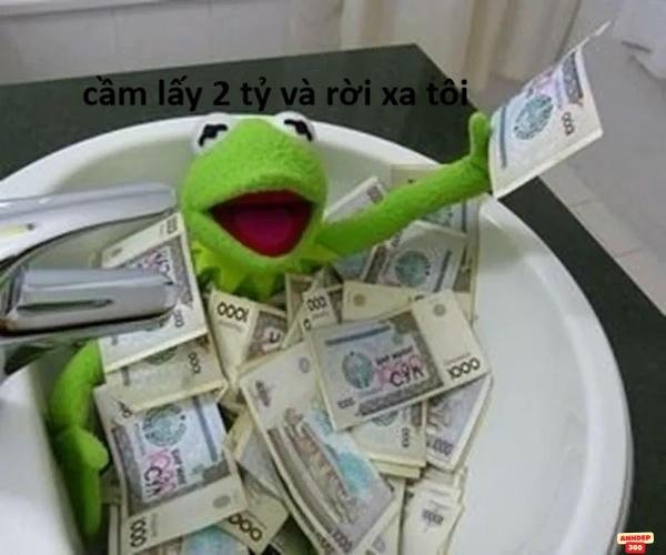 meme tiền trong phim hài