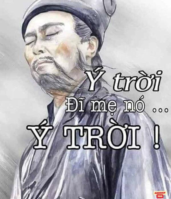 meme ý trời vẽ đẹp