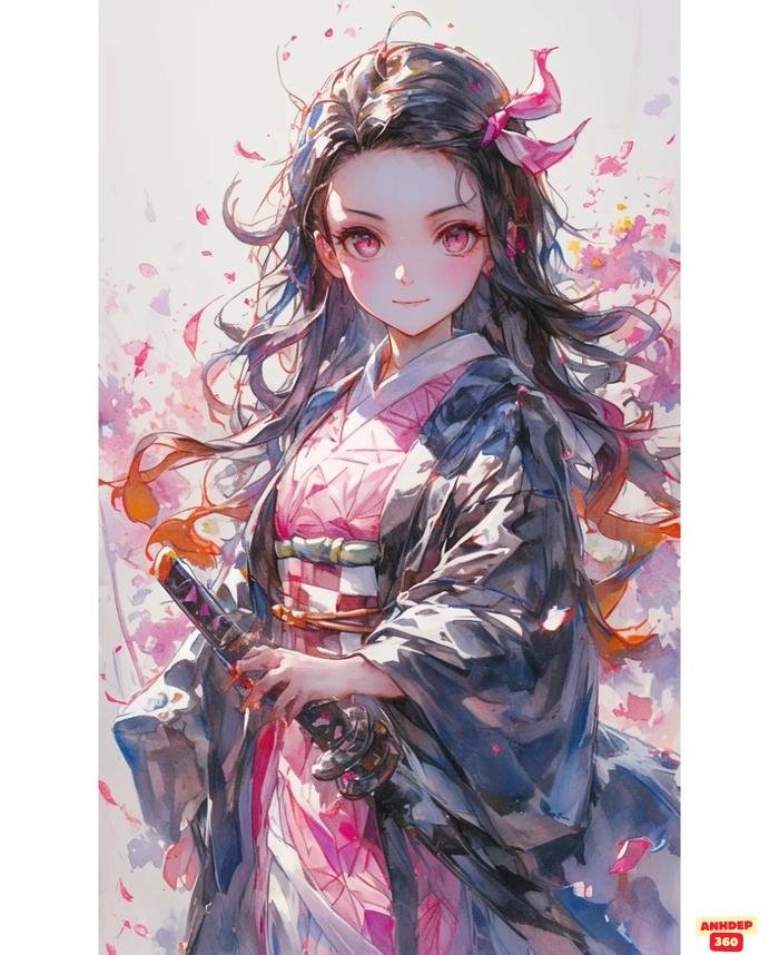 nezuko kamado chân thực 4k