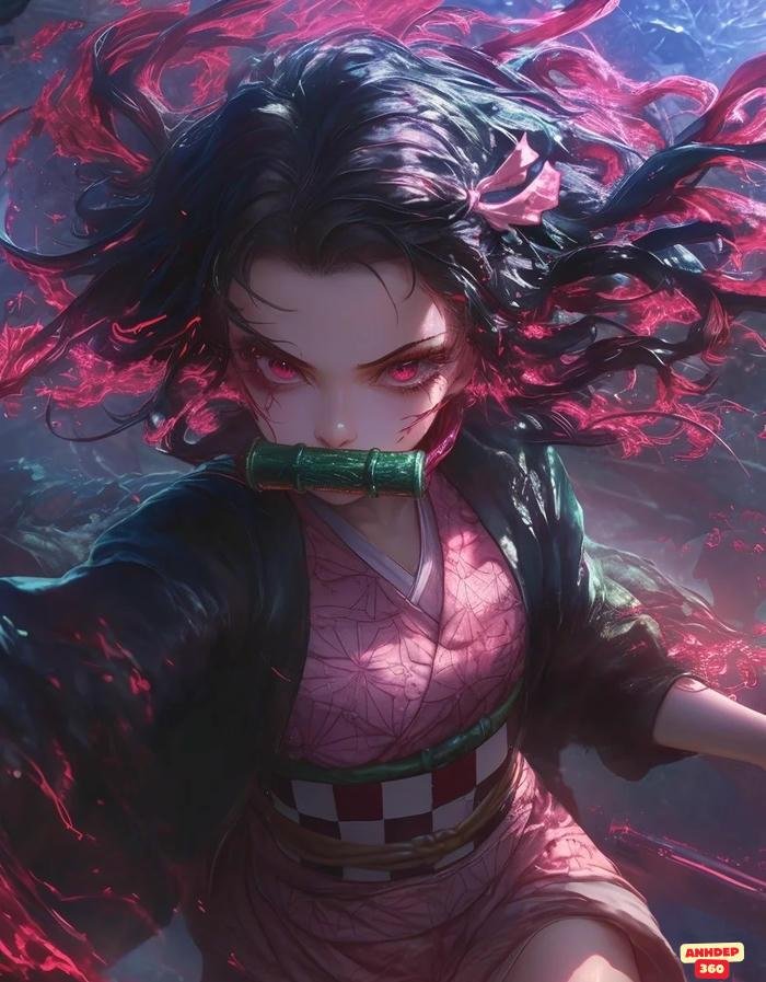 nezuko kamado hd ngầu