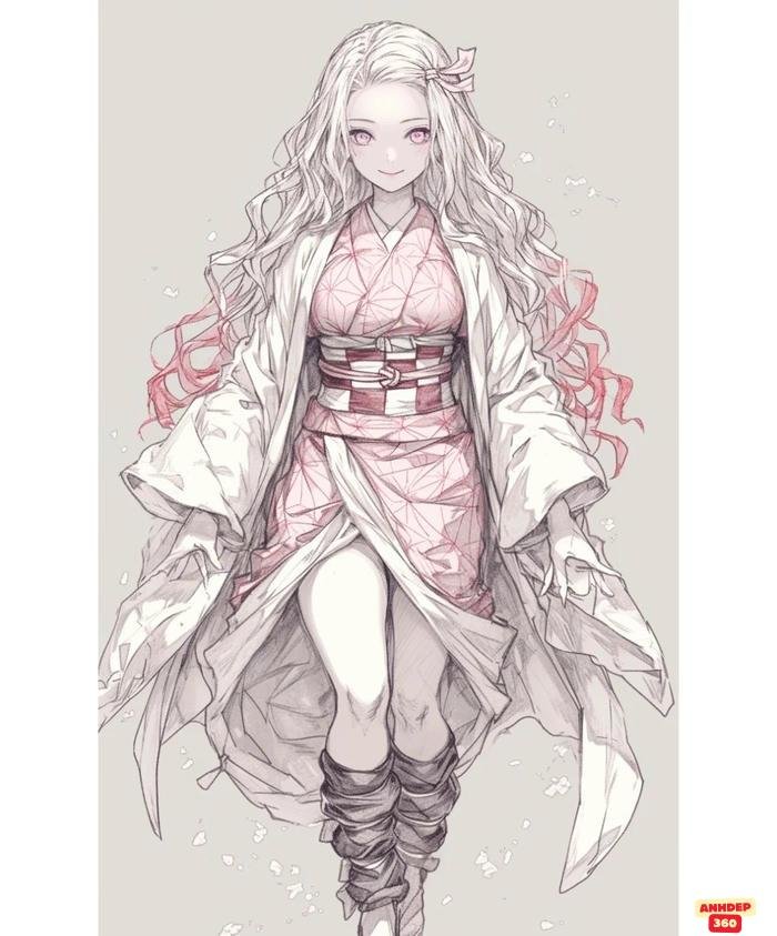 nezuko kamado huyền ảo đẹp