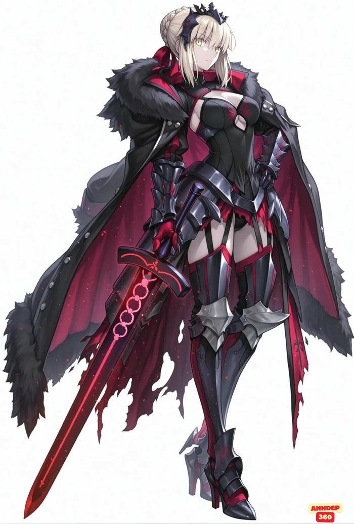 nhân vật saber fate stay night