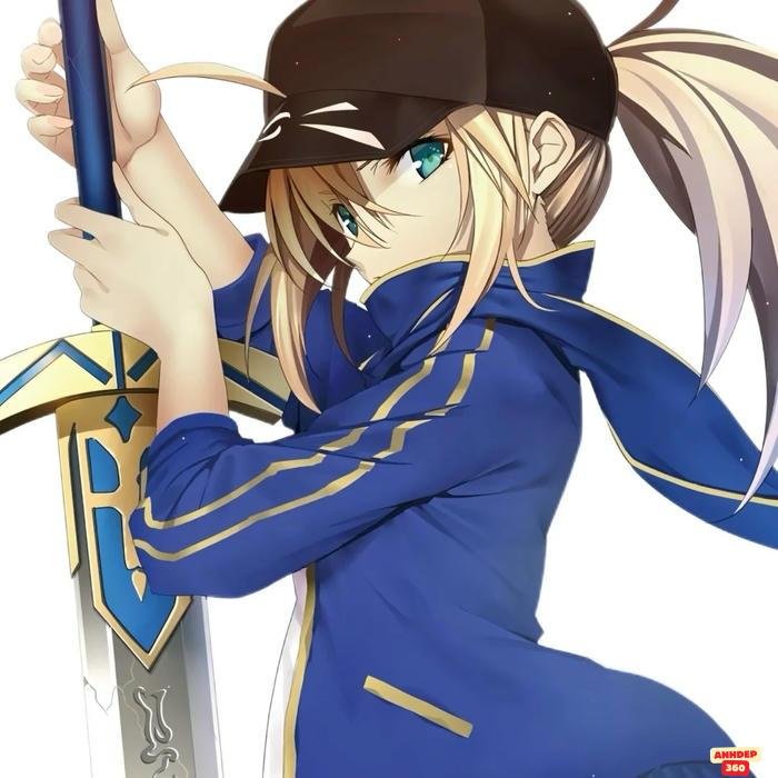 saber cầm kiếm ánh sáng